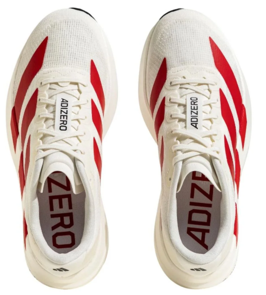 adidas Adizero EVO SL 'White Red' JS1182 | Crimson Waypoint
