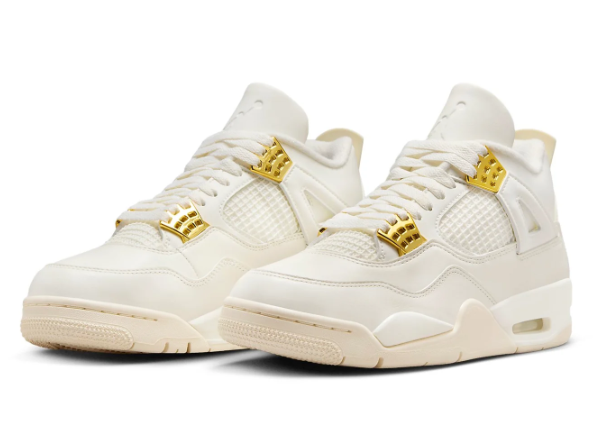 Air Jordan 4 Retro Women's 'Metallic Gold' | Gilded Tempo AQ9129-170