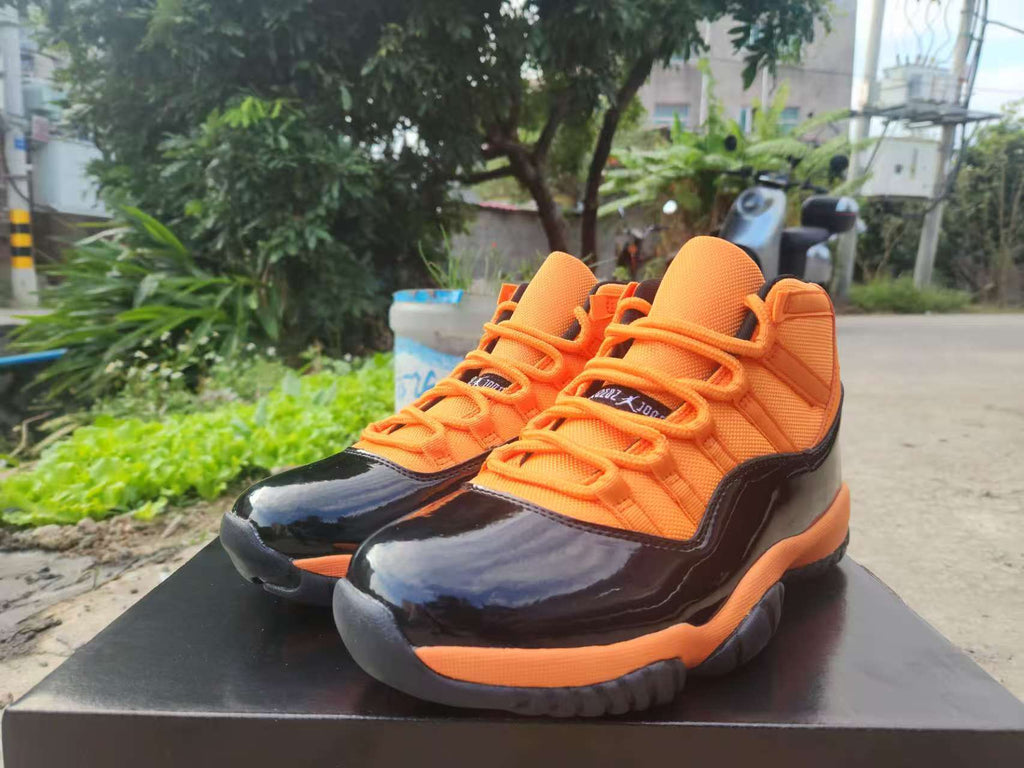 Air Jordan 11 Retro Orange-Red-Black | Ember Crosswalk
