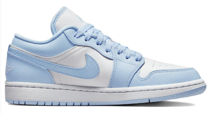 Air Jordan 1 Low Women's 'Ice Blue' | Blue Hour Drift DC0774-141