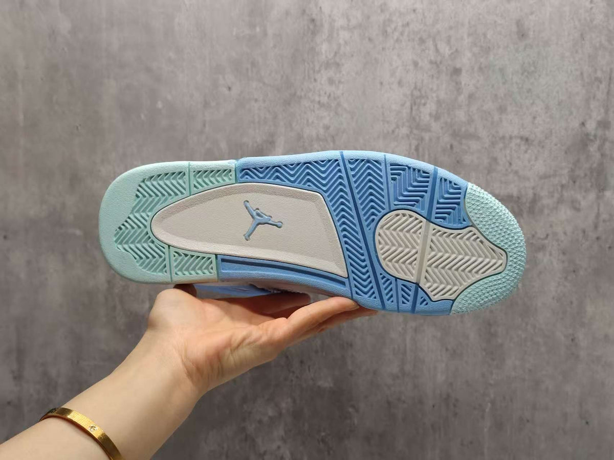 Air Jordan 4 Retro Forget Me Not Sneakers | Memory in Motion