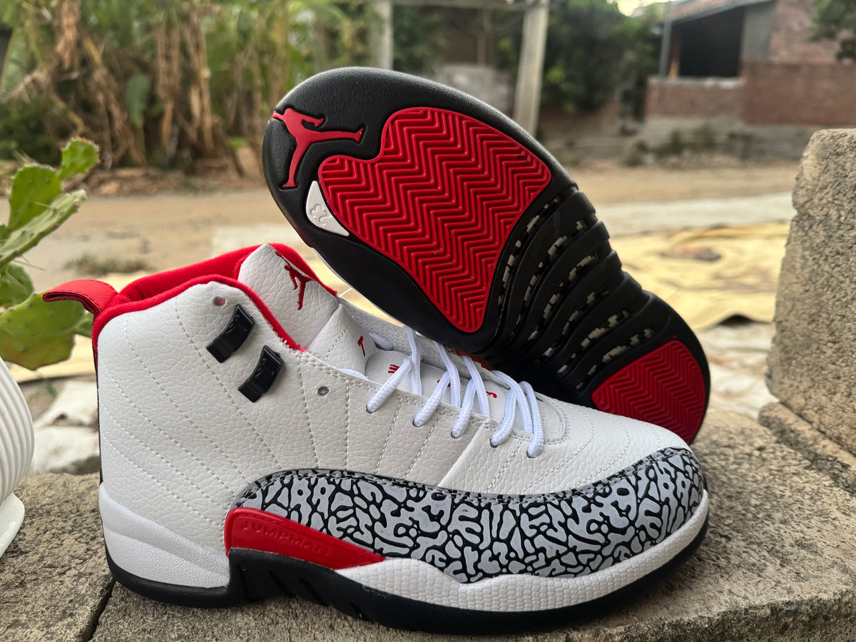 Air Jordan 12 Retro Floral White/Black | Botanical Beat
