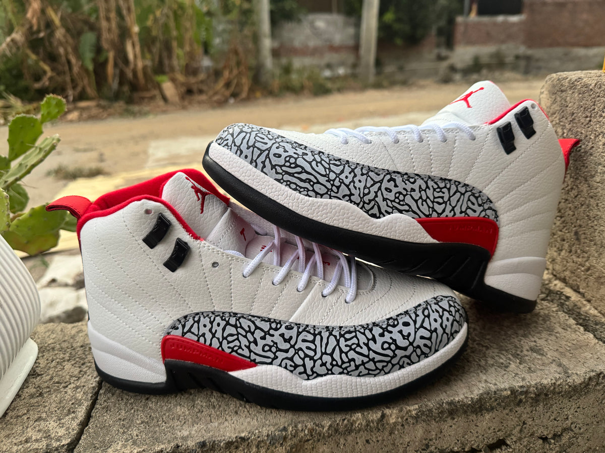 Air Jordan 12 Retro Floral White-Black Multi-Color | Botanical Mosaic