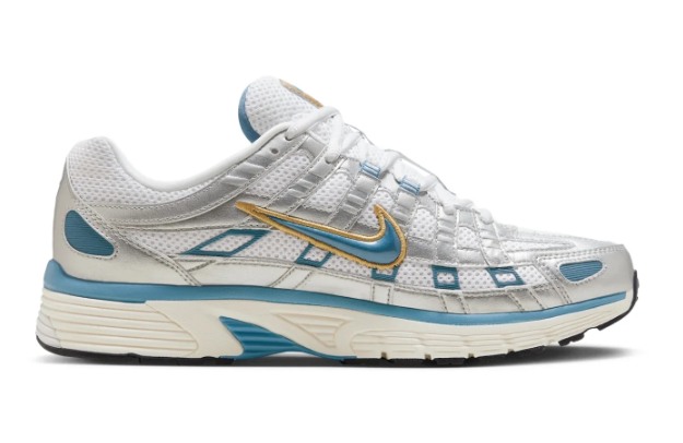 Nike P-6000 “Silver Current” | Metallic Silver / Aegean Storm