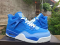 Air Jordan 4 Retro Royal-Blue-Gold | Cobalt Crest