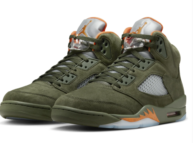 Air Jordan 5 Retro Olive (2024) | Earthbound Edit