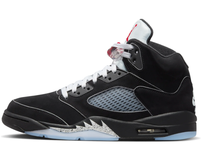 Air Jordan 5 Retro OG Black Metallic Reimagined | Noir Refrain