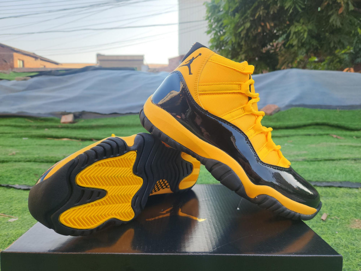 Air Jordan 11 Orange-Yellow-Black | Solar Junction