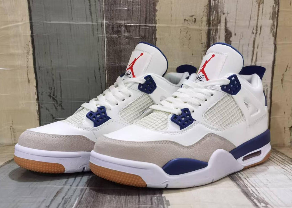 Air Jordan 4 Retro Off-White Blue | Glacier Blueprint
