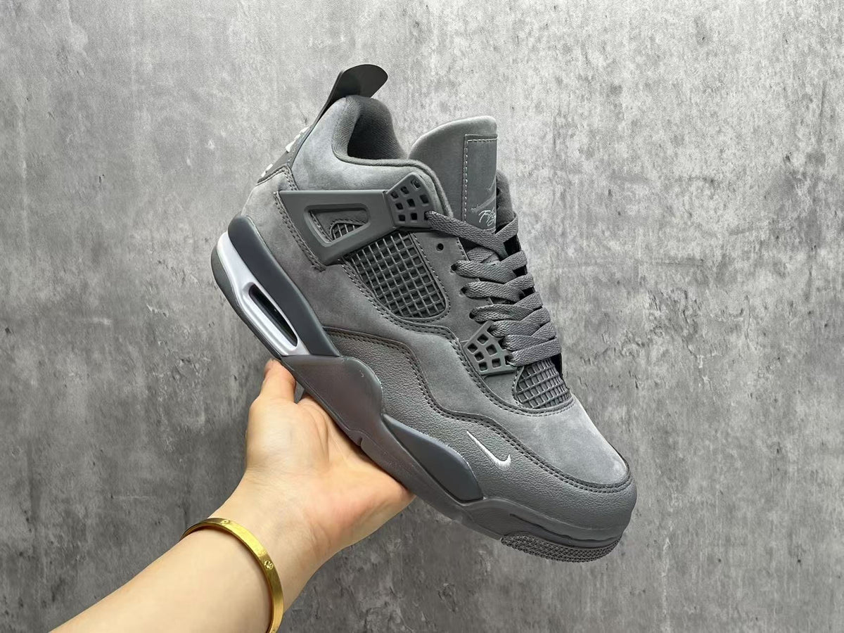 Air Jordan 4 Retro Cool-Grey Sneakers | Overcast Avenue