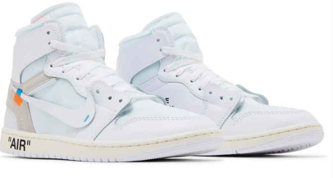 Air Jordan 1 Retro High Virgil Abloh Archive Alaska | Northern Margin AA3834-100