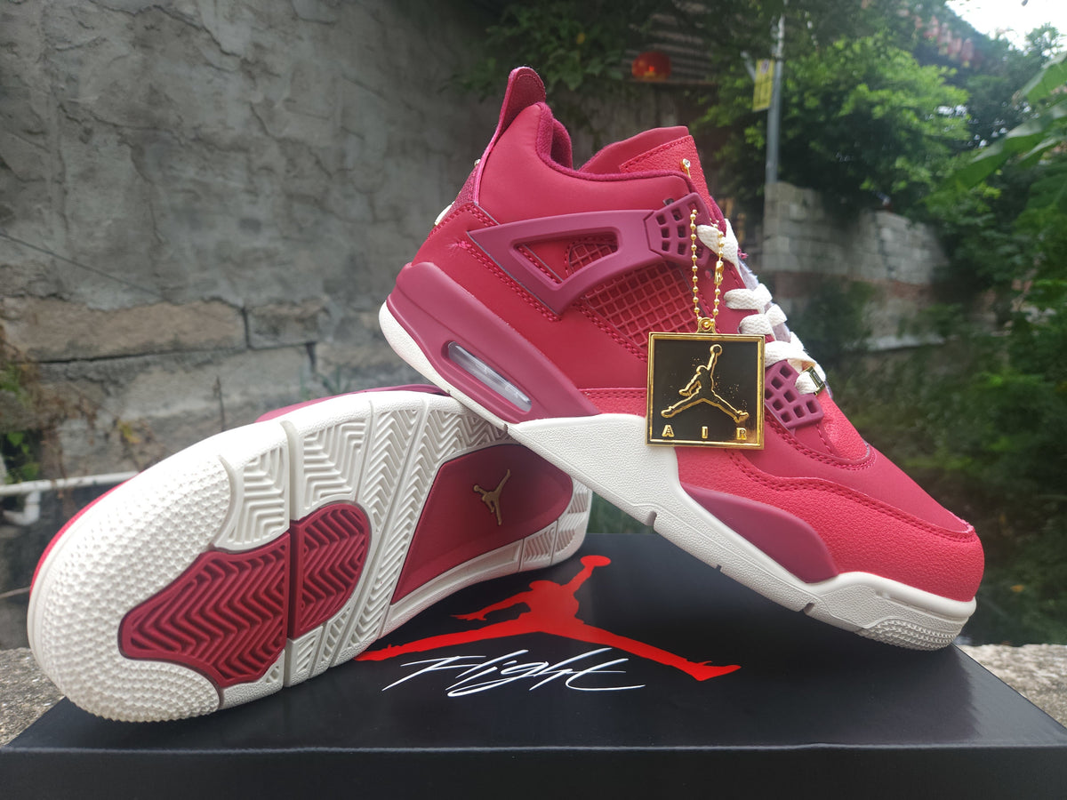 Air Jordan 4 Retro Red-Purple-Gold | Prism Overture