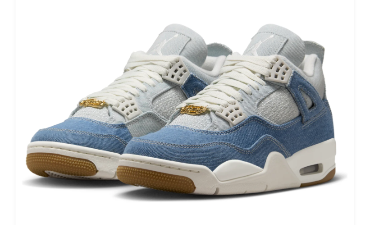 Air Jordan 4 TEX Women's Denim IB6716-100 | Indigo Manuscript