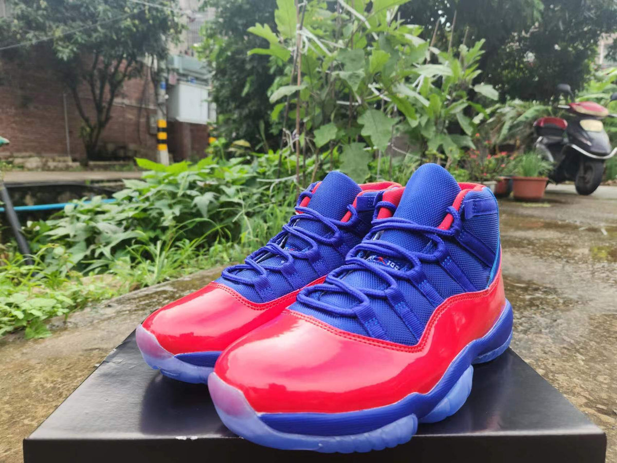 Air Jordan 11 Red-Royal Blue | Chromatic Dialogue