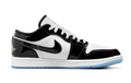 Air Jordan 1 Low SE Black White Concord | Contrast Note
