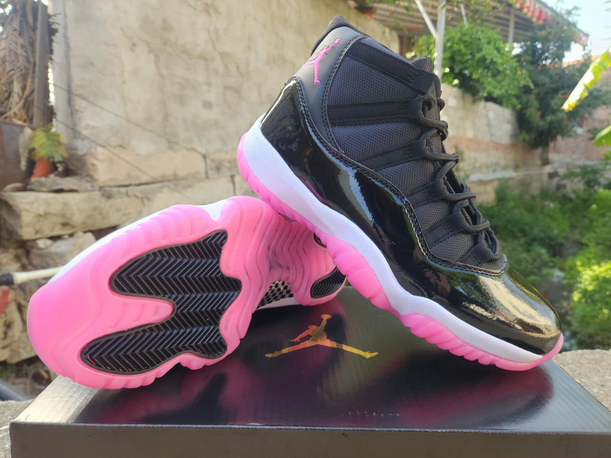Air Jordan 11 Retro Black-Rose Red | Rose Afterglow