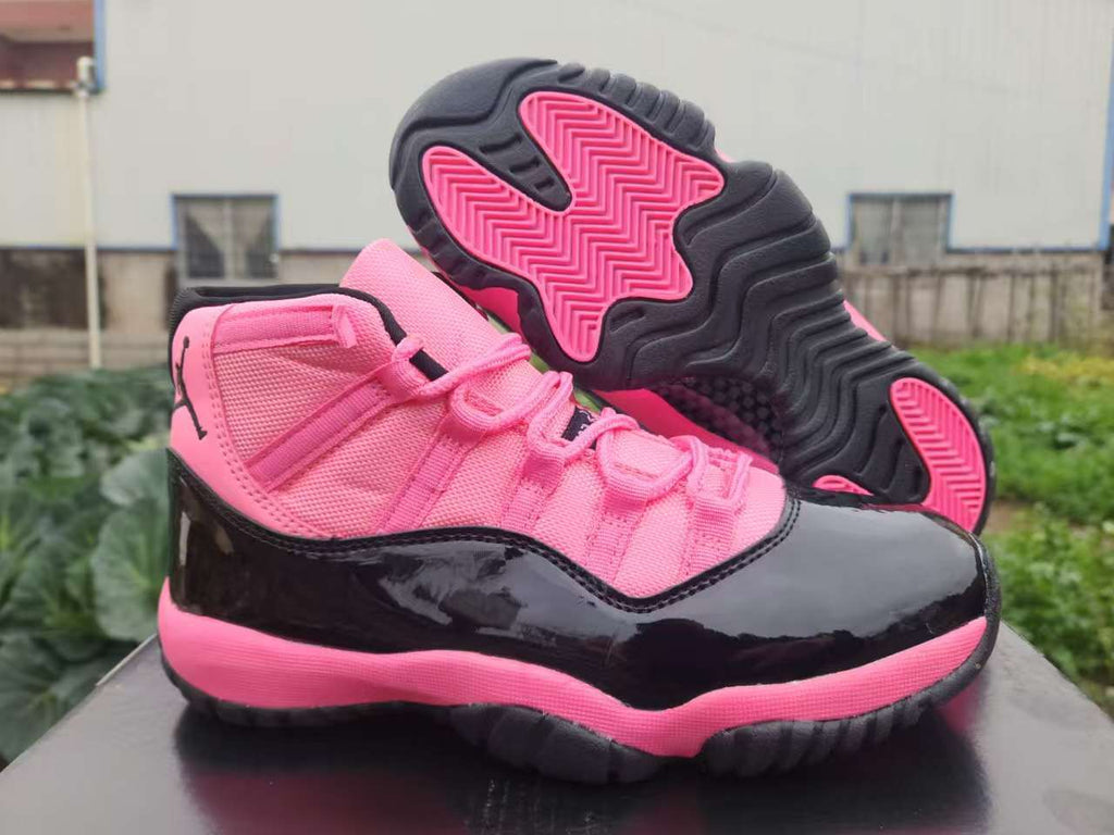 Air Jordan 11 Retro Black-Pink | Rose Voltage
