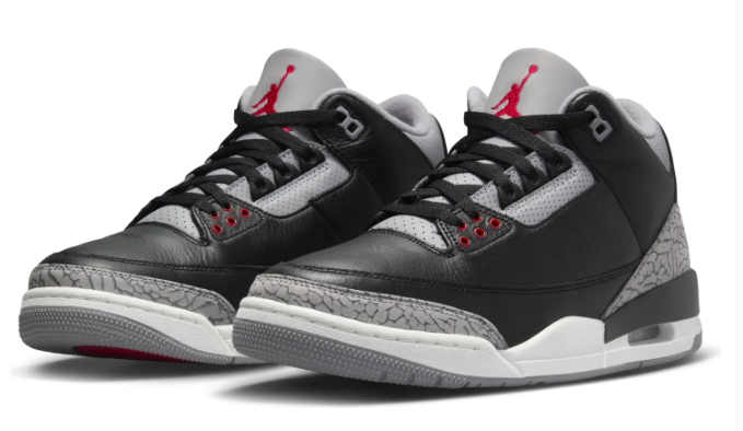 Air Jordan 3 OG 'Black Cement' (2024) DN3707-010 | Asphalt Anthology