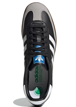 adidas Samba Vegan 'Black White Brown' H01878 | Everyday Counterpoint