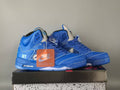 Air Jordan 5 Retro NY Arctic Blue/Black | Frostline Borough