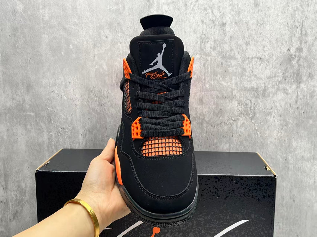 Air Jordan 4 Orange Thunder | Amber Surge