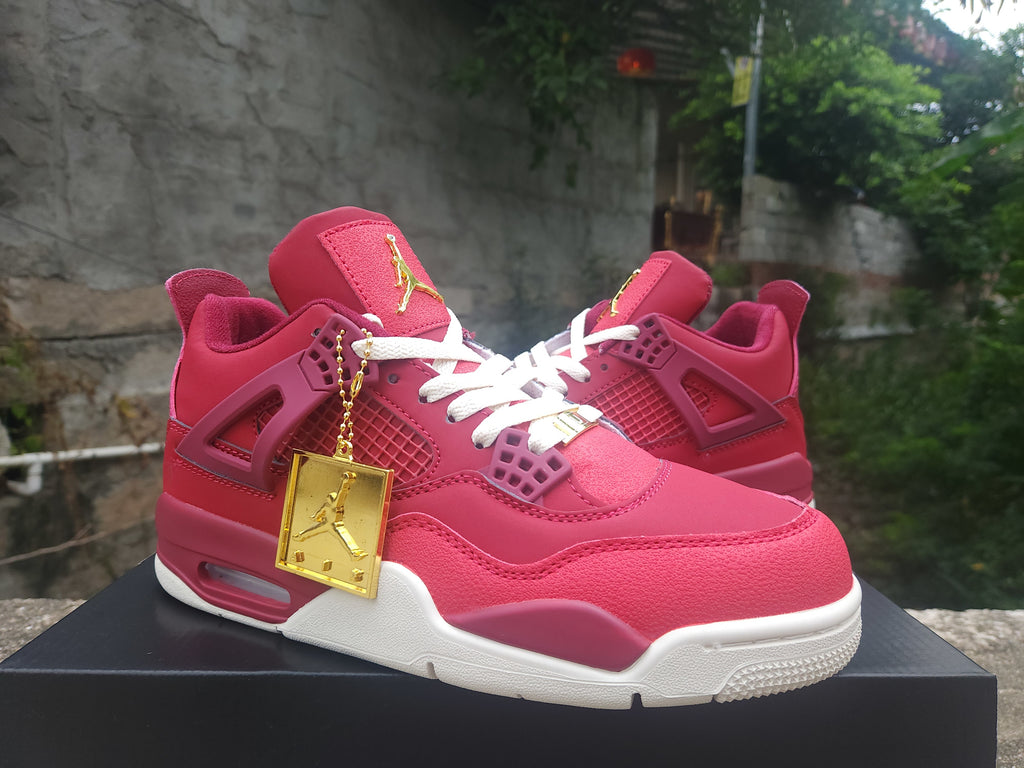 Air Jordan 4 Retro Red-Purple-Gold | Prism Overture