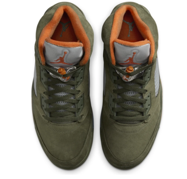 Air Jordan 5 Retro Olive (2024) | Earthbound Edit
