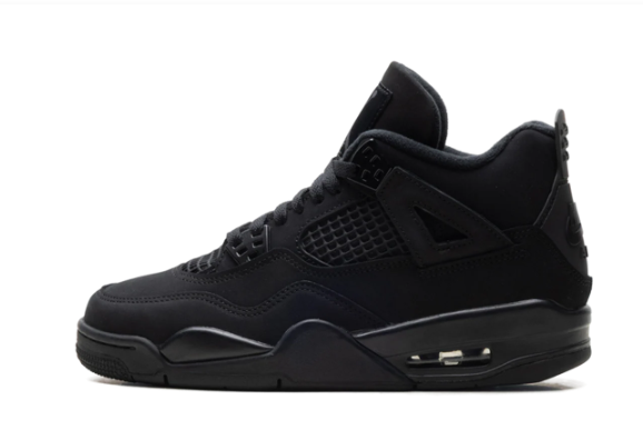 Air Jordan 4 Retro GS Black Cat (2025) | Shadow Poise