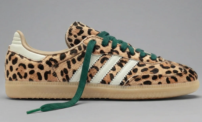adidas Samba OG Women's Leopard Magic Beige | Feline Hour