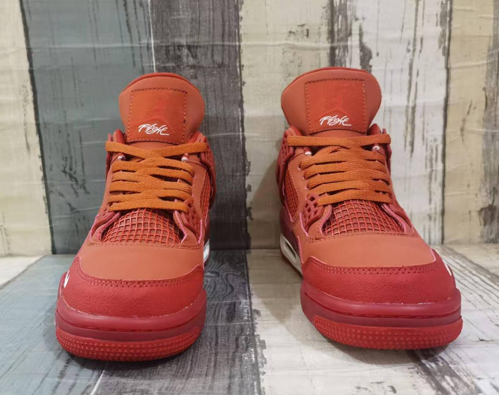 Air Jordan 4 Retro Brick-by-Brick Men's Sneakers | Masonry Rhythm