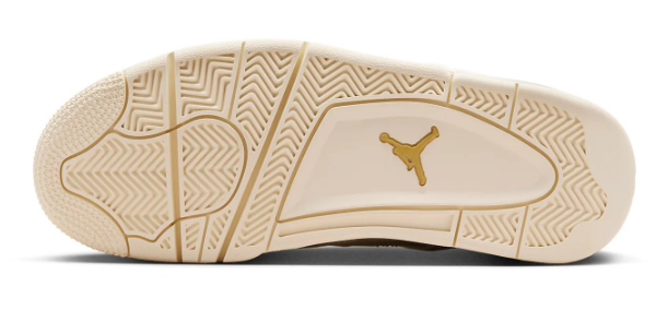 Air Jordan 4 Retro Women's 'Metallic Gold' | Gilded Tempo AQ9129-170