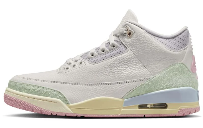 Air Jordan 3 Retro OG Spring Is In The Air Sail/Jade Aura | Vernal Notes