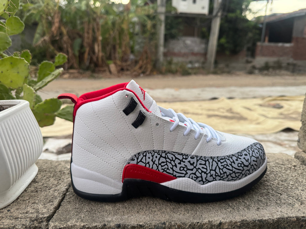 Air Jordan 12 Retro Floral White-Black Multi-Color | Botanical Mosaic