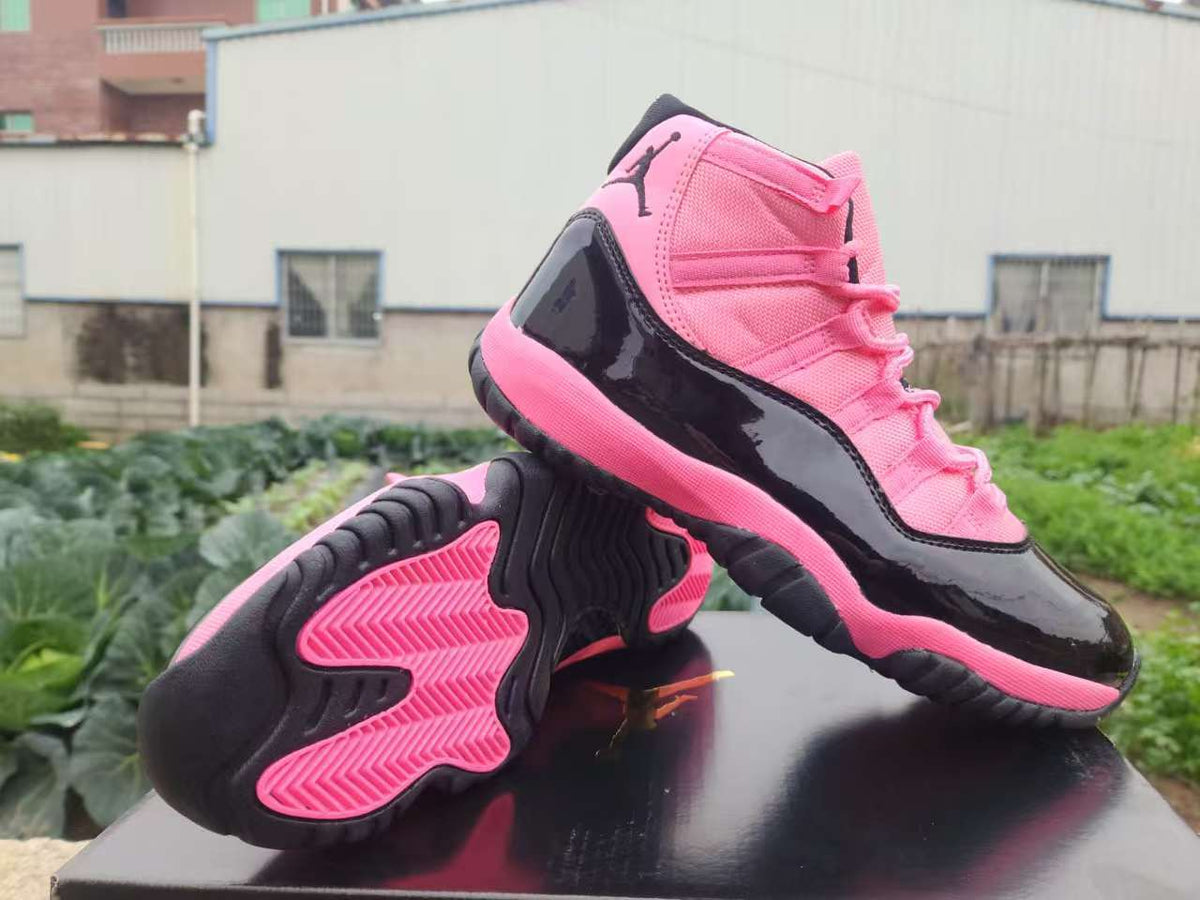 Air Jordan 11 Retro Black-Pink | Rose Voltage