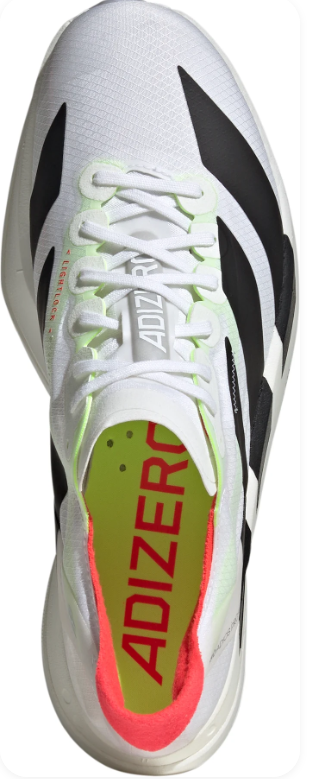 adidas Adizero Adios Pro 4 Men's Running Shoes 'White' | Pace Manuscript