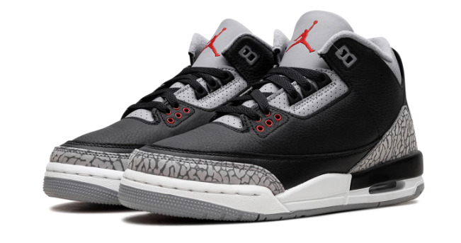 Air Jordan 3 GS Black Cement | Cement Chapter