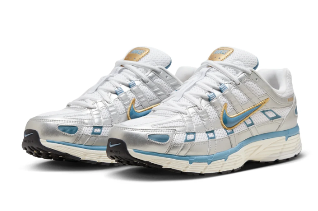 Nike P-6000 “Silver Current” | Metallic Silver / Aegean Storm