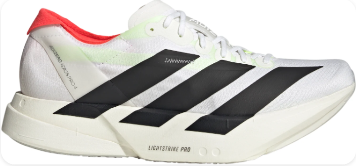 adidas Adizero Adios Pro 4 Men's Running Shoes 'White' | Pace Manuscript
