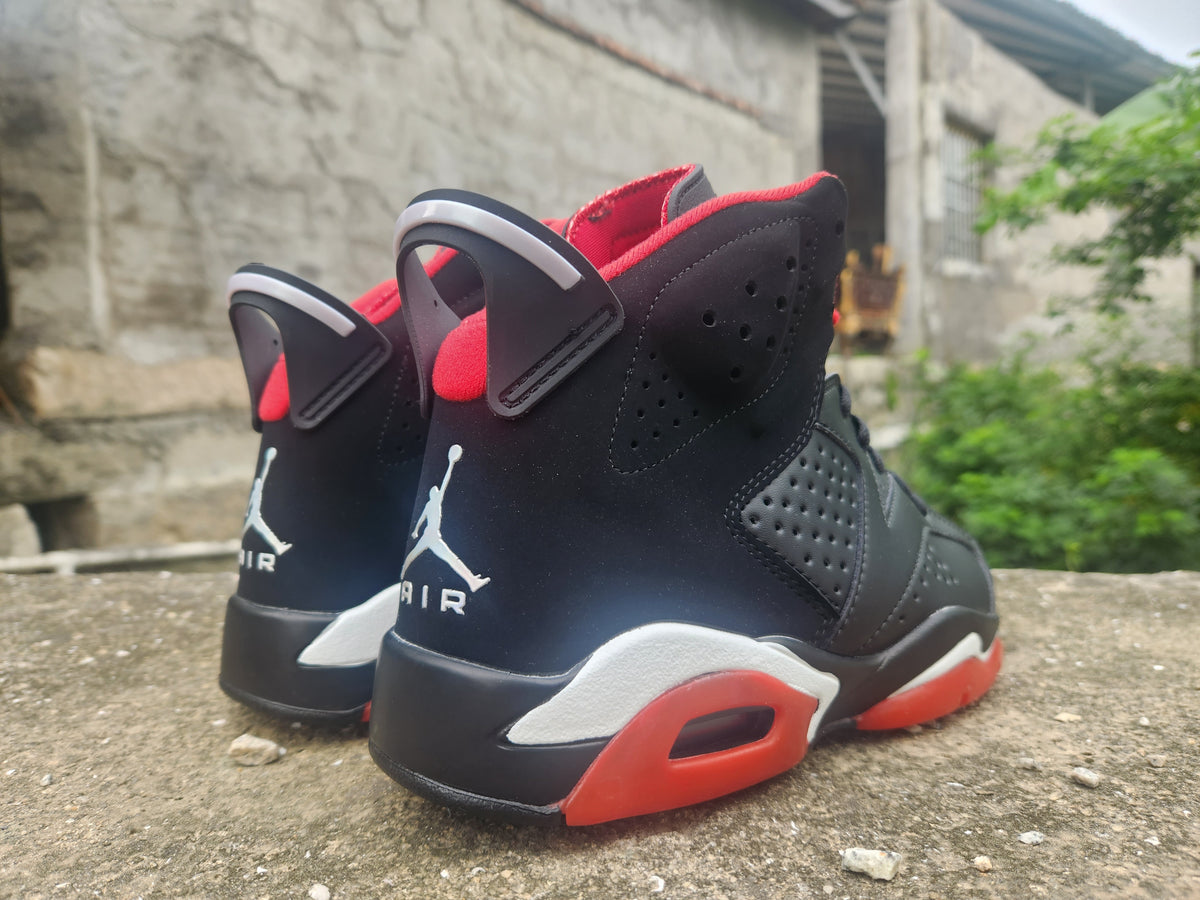 Air Jordan 6 Black Red Multicolor | Prism Rebellion