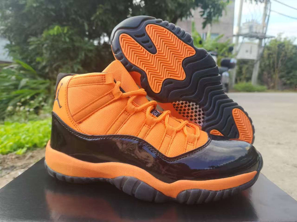 Air Jordan 11 Retro Orange-Red-Black | Sunset Current