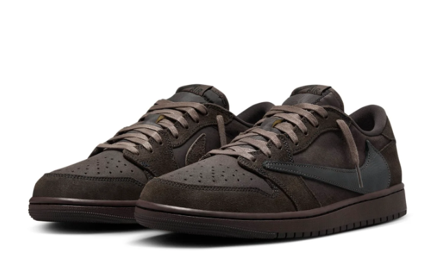 Air Jordan 1 Retro Low OG SP x Travis Scott 'Velvet Brown' DM7866-202 | Umber Frequency