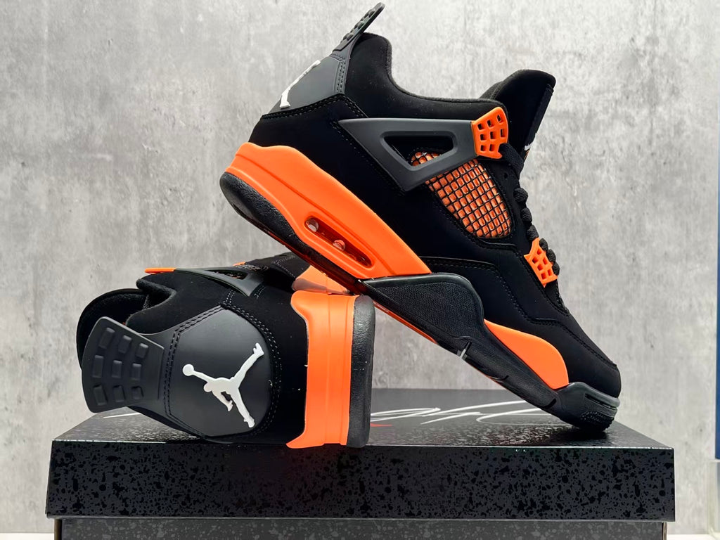 Air Jordan 4 Orange Thunder | Amber Surge