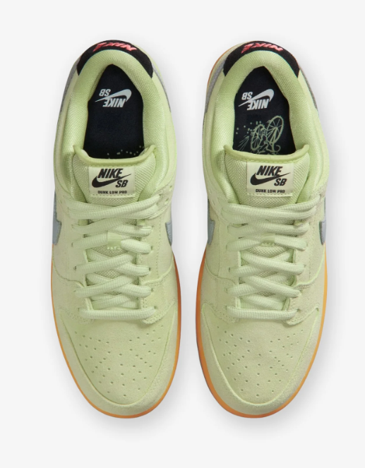 Nike SB Dunk Low Pro “Lime Interlude” | Light Liquid Lime