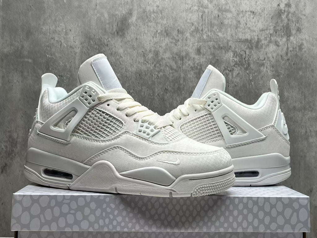 Air Jordan 4 Retro White Mamba | Ivory Instinct