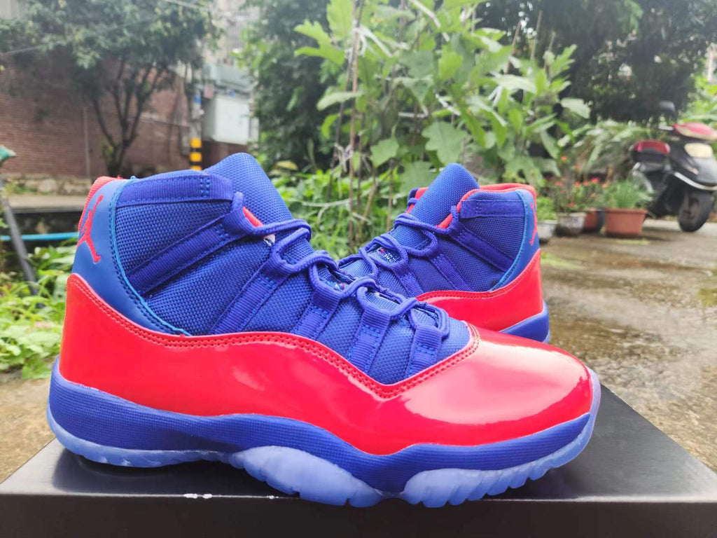 Air Jordan 11 Red-Royal Blue | Chromatic Dialogue