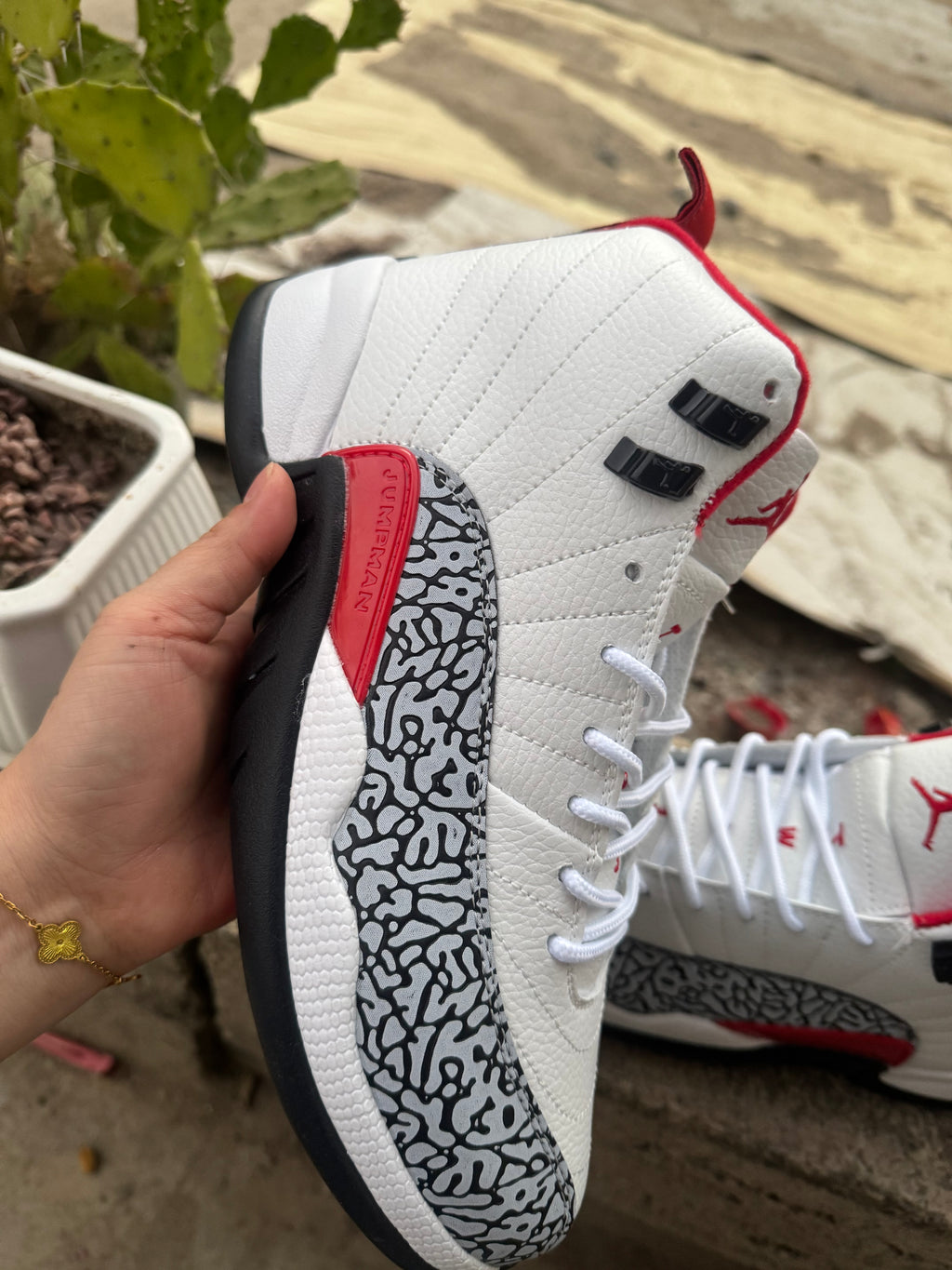 Air Jordan 12 Retro Floral White/Black | Botanical Beat