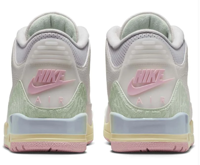 Air Jordan 3 Retro OG Spring Is In The Air Sail/Jade Aura | Vernal Notes