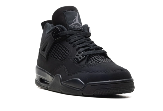 Air Jordan 4 Retro GS Black Cat (2025) | Shadow Poise