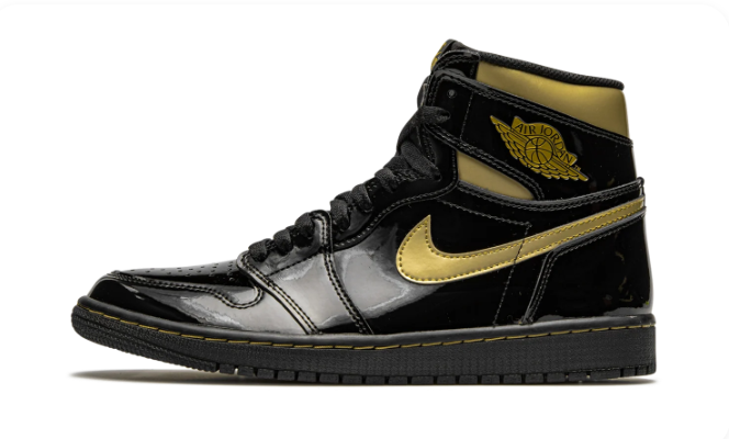 Air Jordan 1 Retro High OG 'Black Metallic Gold' 555088-032 | Afterdark Overture
