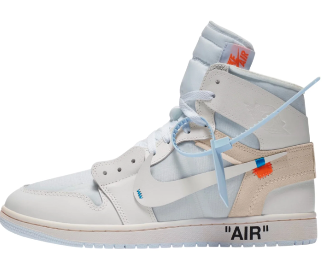 Air Jordan 1 Retro High Virgil Abloh Archive Alaska | Northern Margin AA3834-100